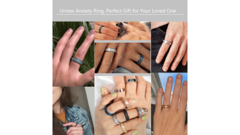 Say Goodbye to Stress with the Anxiety Spinner Ring