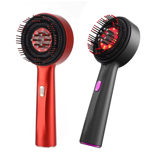 Forne® Red Light Therapy Heating Massage Comb High Frequency Vibration Soothing Hair Growth Scalp Massage Brush