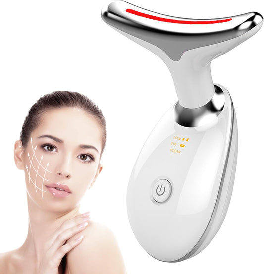 Forne® 3-in-1 Color Light Based Multifunctional Facial Massager, Face Massager Tool for Skin Care at Home